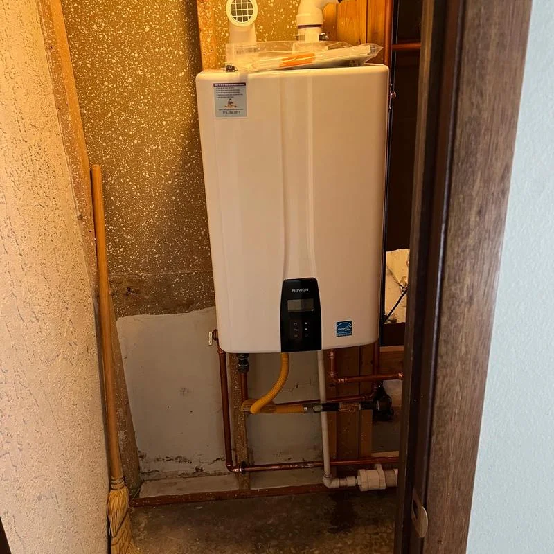 Tankless water heater installation in Whittier CA